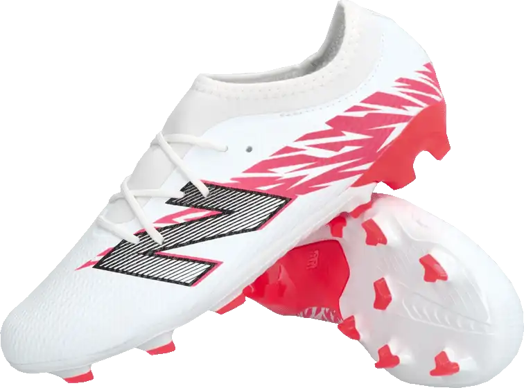 Dětské kopačky lisovky New Balance Furon V8 Team FG bílé