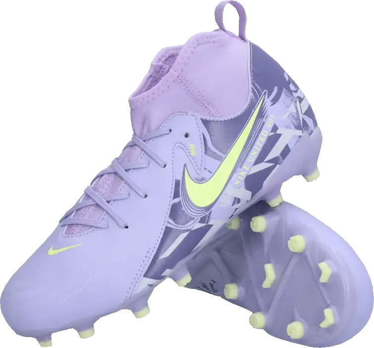 Dětské lisovky Nike Phantom Luna II Academy NU1 FG fialové