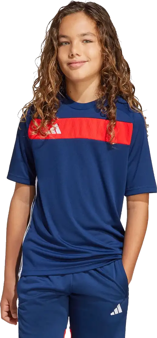 Dětský fotbalový dres Adidas Tiro 25 Essentials modrý