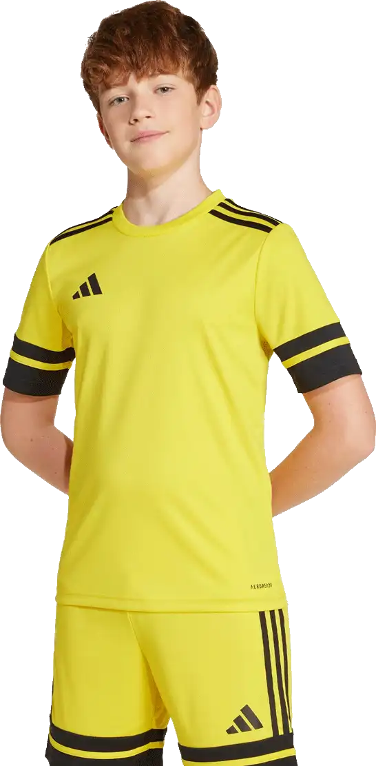 Dětský fotbalový dres Adidas Squadra 25 žlutý