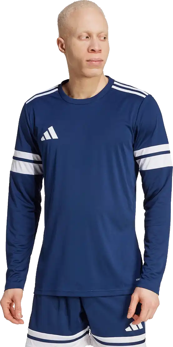 Pánský dres dlouhý rukáv Adidas Squadra 25 modrý