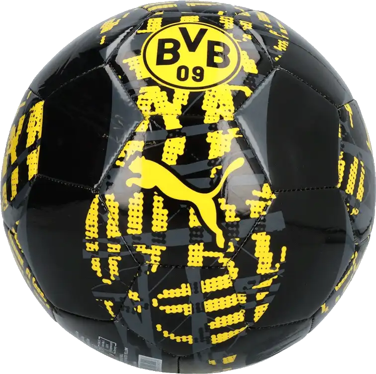 Fotbalový míč Puma BVB Prematch 24/25 velikost 5 černo-žlutý
