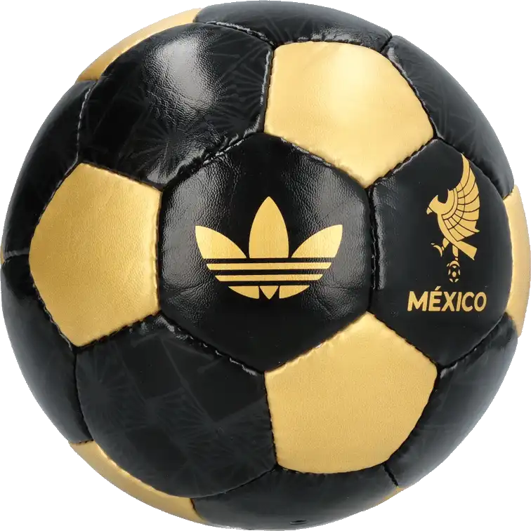 Fotbalový míč Adidas MexicoTrefoil Gold Cup velikost 5 černý