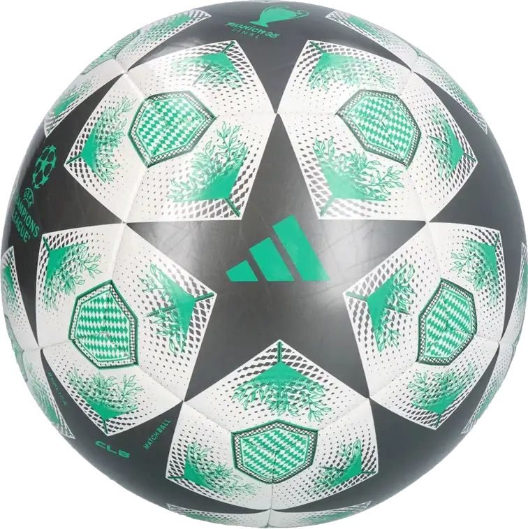 Fotbalový míč Adidas UCL Club 24/25 velikost 3 bílo-černý