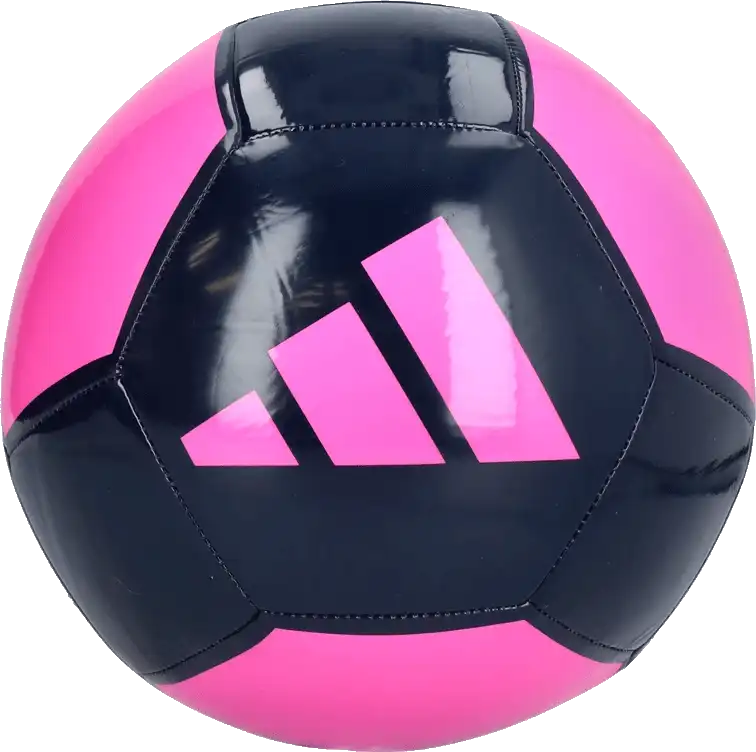 Fotbalový míč Adidas EPP Club velikost 4 černo-růžový