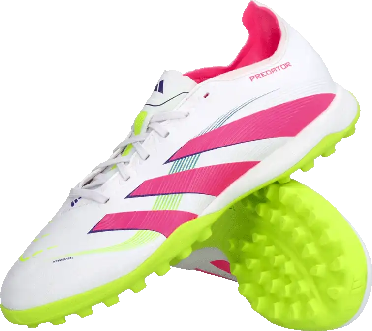 Pánské kopačky turfy Adidas Predator League TF bílo-růžové