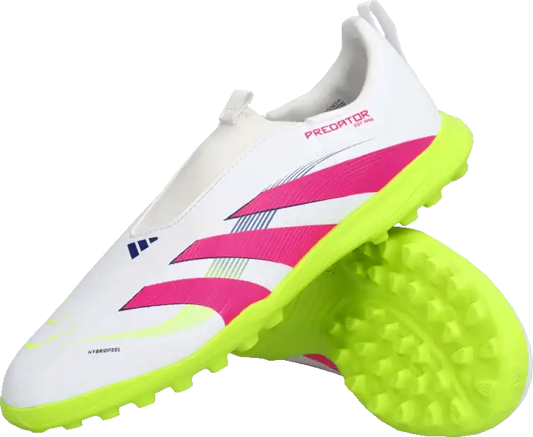 Dětské kopačky turfy Adidas Predator League LL TF BTK bílo-růžové