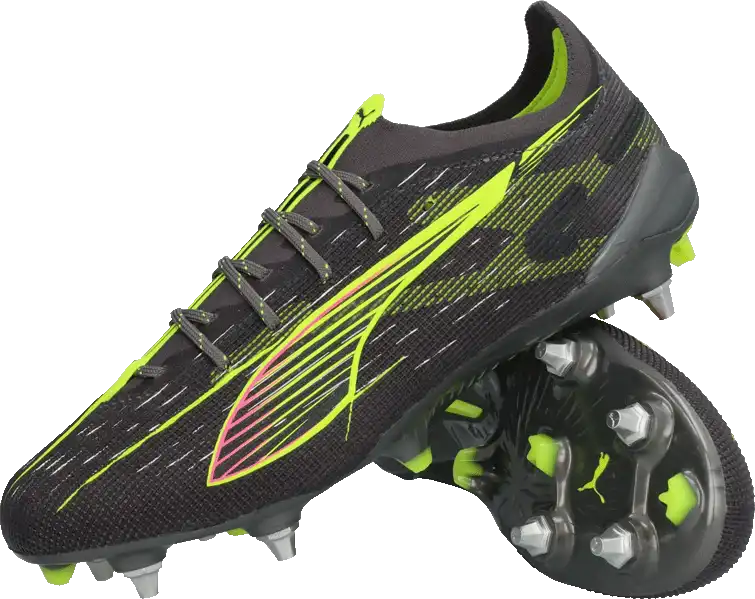 Pánské kopačky kolíky Puma Ultra 5 Ultimate MxSG černé2