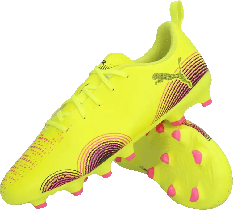 Dětské kopačky lisovky Puma Future 8 Play FG/AG žluté