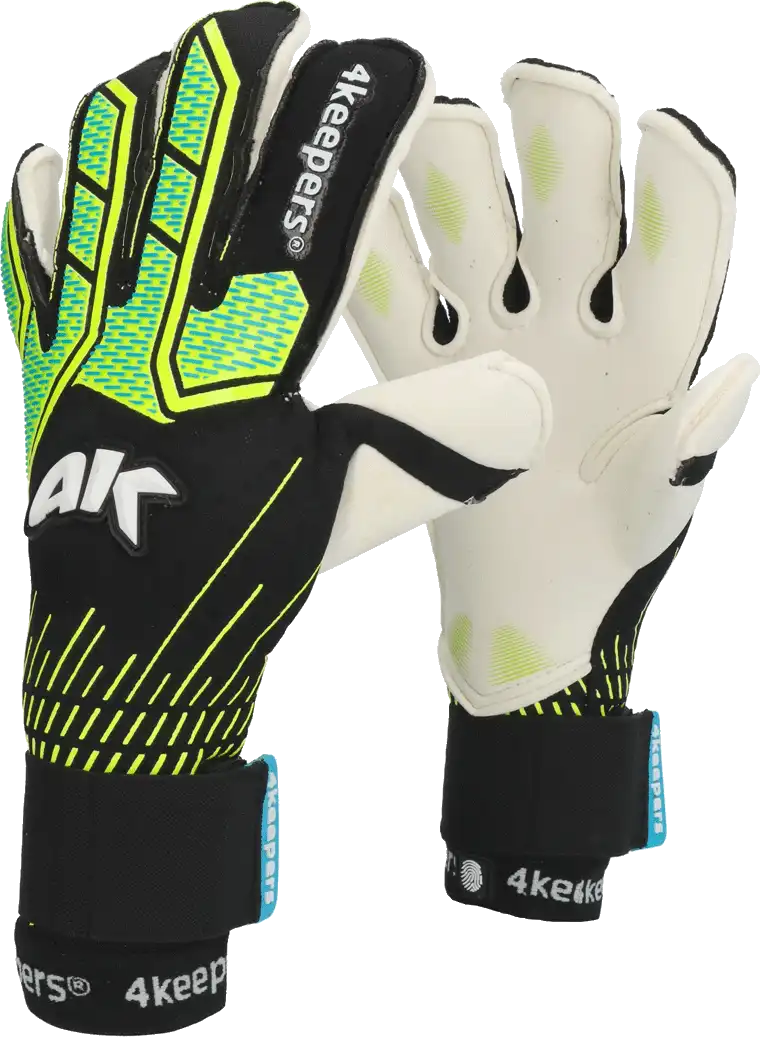 Dětské brankářské rukavice 4keepers Neo Volt NC černé