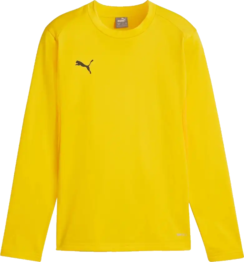 Dětská mikina Puma teamGOAL Training Sweat žlutá