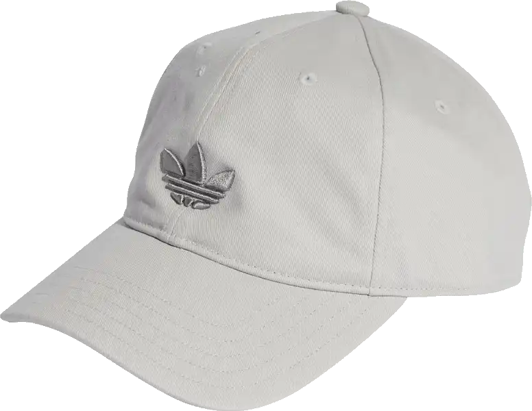 Unisex kšiltovka Adidas Adicolor Classic Trefoil Baseball šedá