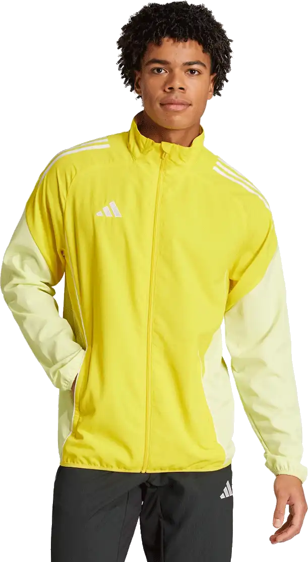 Pánská bunda Adidas Tiro 25 Competition Presentation žlutá