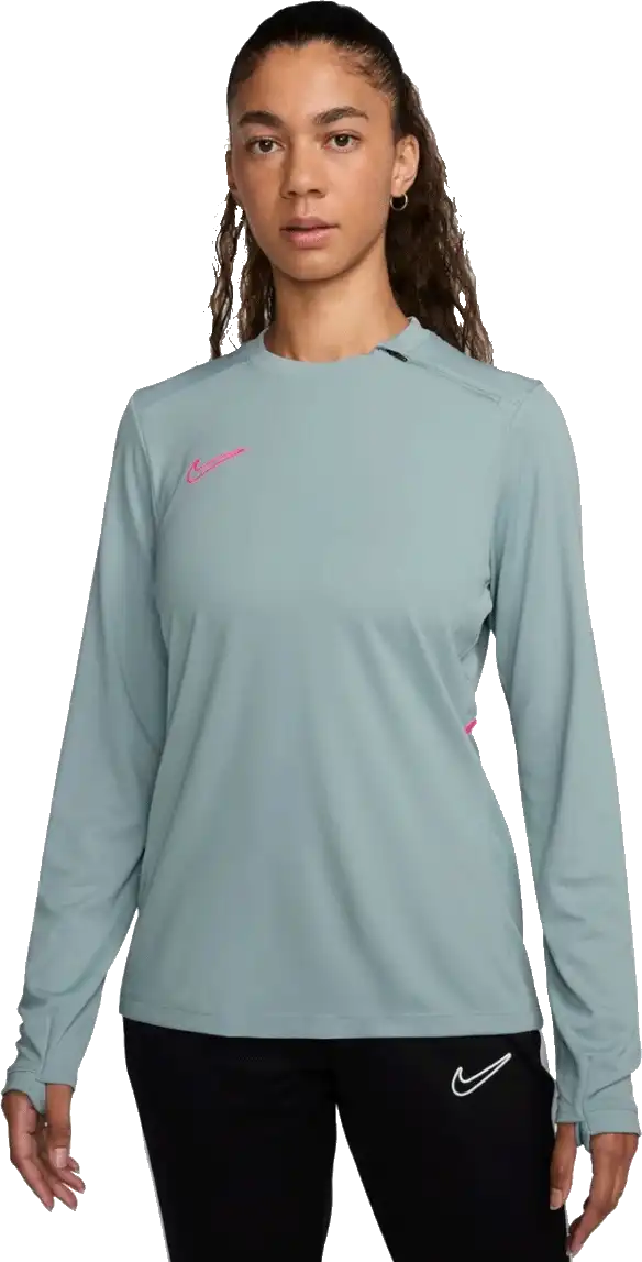 Dámské fotbalové tričko s dlouhým rukávem Nike Dri-FIT Academy 25 máta