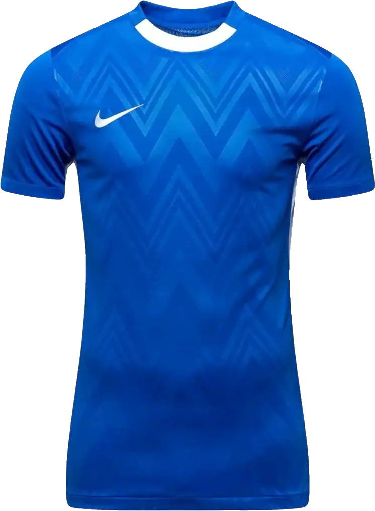 Dětský fotbalový dres Nike Dri-FIT Challenge V modrý