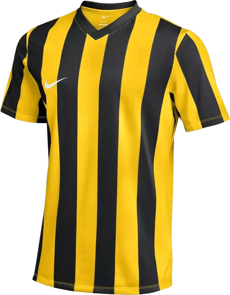 Pánský fotbalový dres Nike Striped Division V žluto-černý