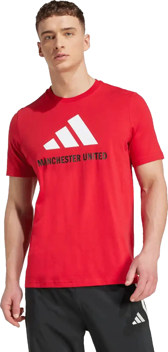 Pánské tričko Adidas Manchester United 24/25 Seasonal Graphic Tee červené