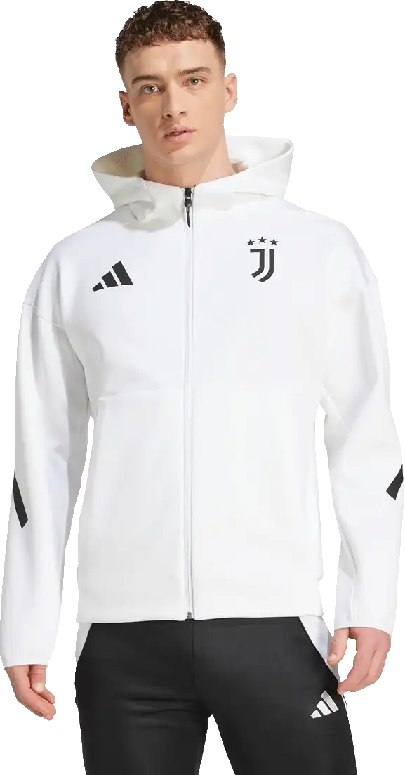 Pánská sportovní bunda Adidas Juventus FC 25/26 Anthem bílá