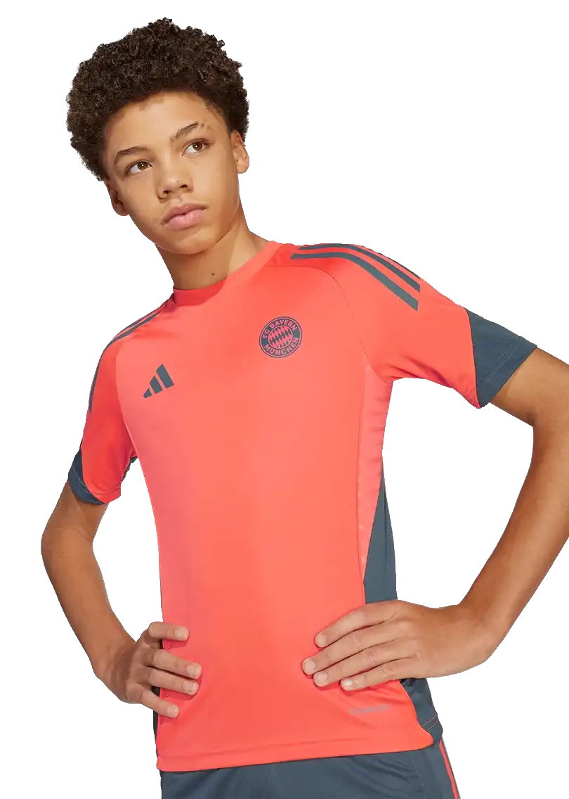 Dětský tréninkový fotbalový dres Adidas FC Bayern 25/26 oranžový