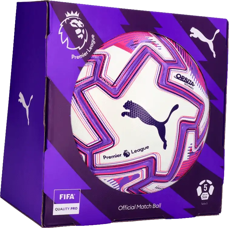 Oficiální míč Puma Orbita Ultimate Premier League 25/25 velikost 5 bílý