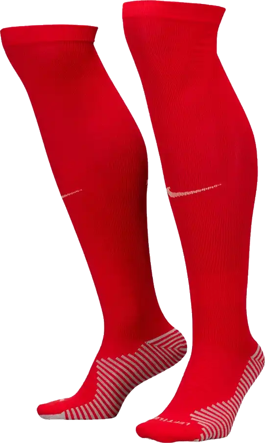 Unisex domácí fotbalové štulpny Nike Francie 25/26 červené
