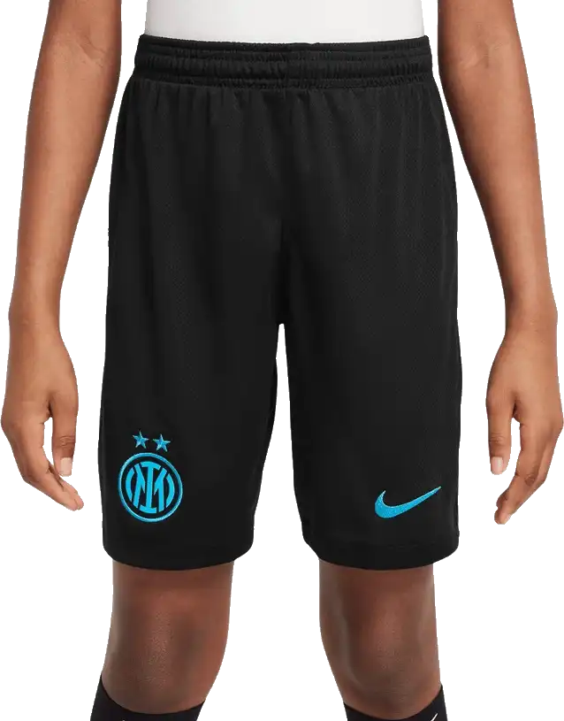Dětské domácí fotbalové šortky Nike Inter Milan 25/26 černé