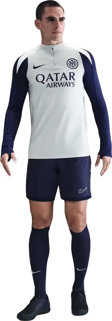 Pánská tréninková mikina Nike Inter Milán 25/26 Strike mátově-modrá