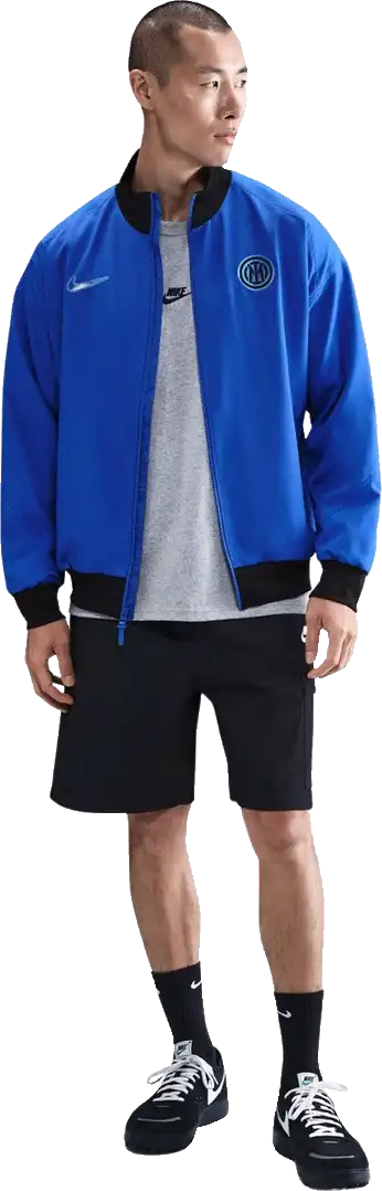 Pánská bunda Nike Inter Milán 25/26 Academy Pro modrá