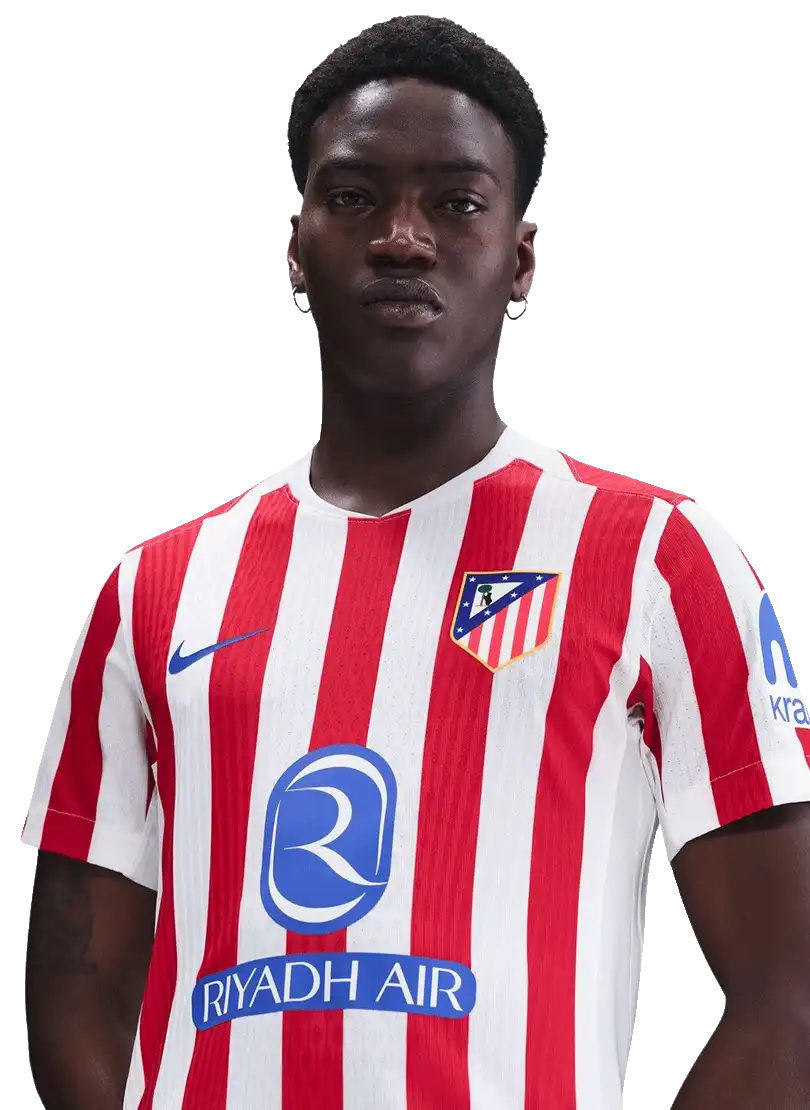Pánský domácí zápasový dres Nike Atletico Madrid 25/26 bílo-červený