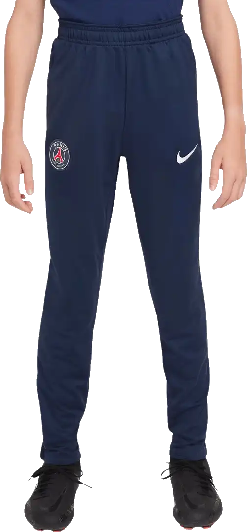 Dětské pleteninové kalhoty Nike PSG 25/26 Strike modré