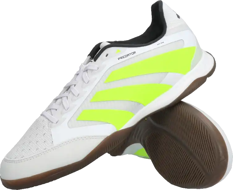 Pánské sálové kopačky Adidas Predator Pro IN bílé2