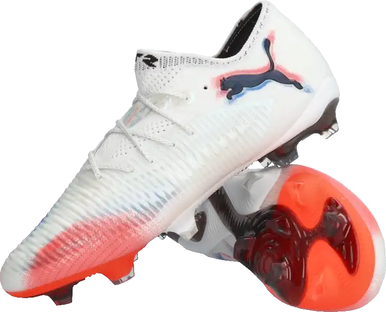 Pánské kopačky lisovky Puma Future 8 Ultimate Low FG bílé