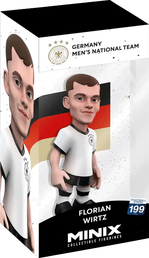 Sběratelská figurka Minix Německo Florian Wirtz 12 cm bílá