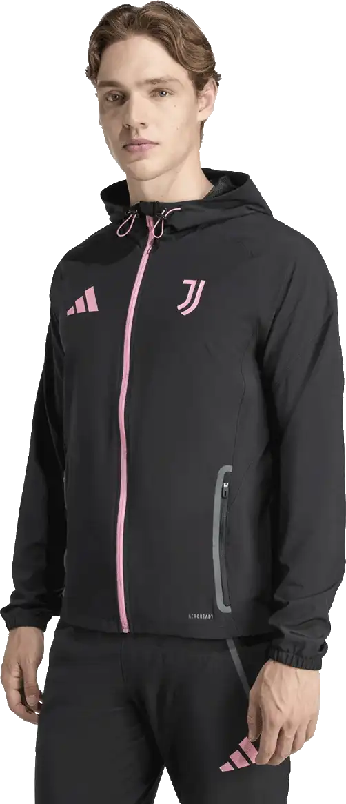 Pánská bunda Adidas Juventus FC 25/26 Competition Vis Tech černá