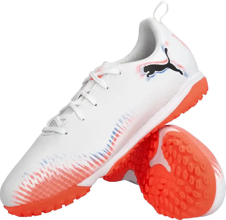 Dětské kopačky turfy Puma Future 8 Play TT+ Mid bílé