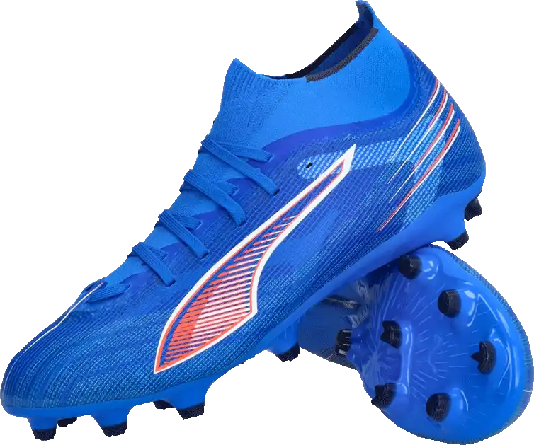 Pánské kopačky lisovky Puma Ultra 6 Match+ FG/AG modré