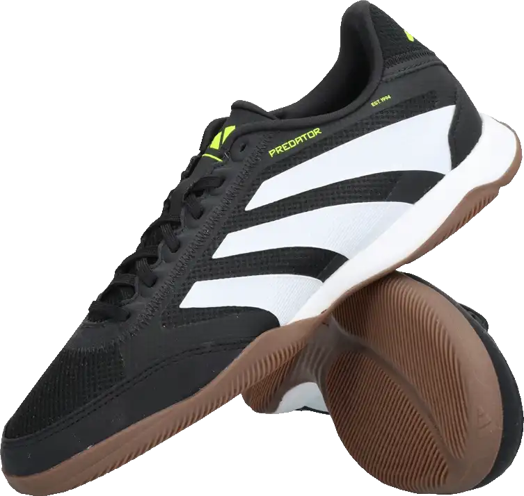 Pánské sálové kopačky Adidas Predator League IN černé2