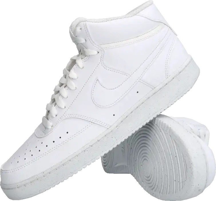 Pánská lifestylová obuv Nike Court Vision Mid Next Nature bílá2