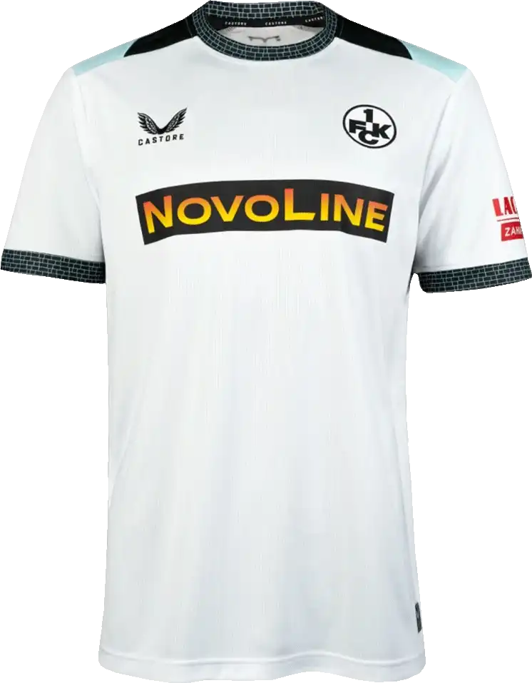 Pánský venkovní fotbalový dres Castore 1. FC Kaiserslautern 25/26 bílý