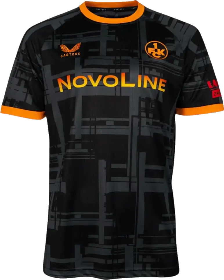 Pánský třetí fotbalový dres Castore 1. FC Kaiserslautern 25/26 černý