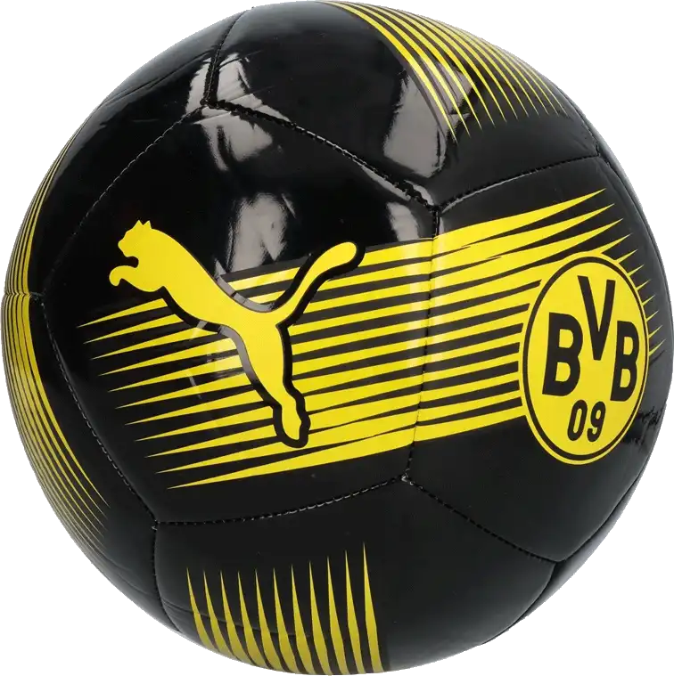 Fotbalový míč Puma Borussia Dortmund 25/26 Essentials velikost 5 žluto-černý