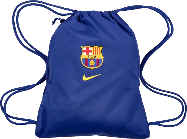 Unisex sportovní vak Nike FC Barcelona 25/26 Heritage 13 litrů modrý