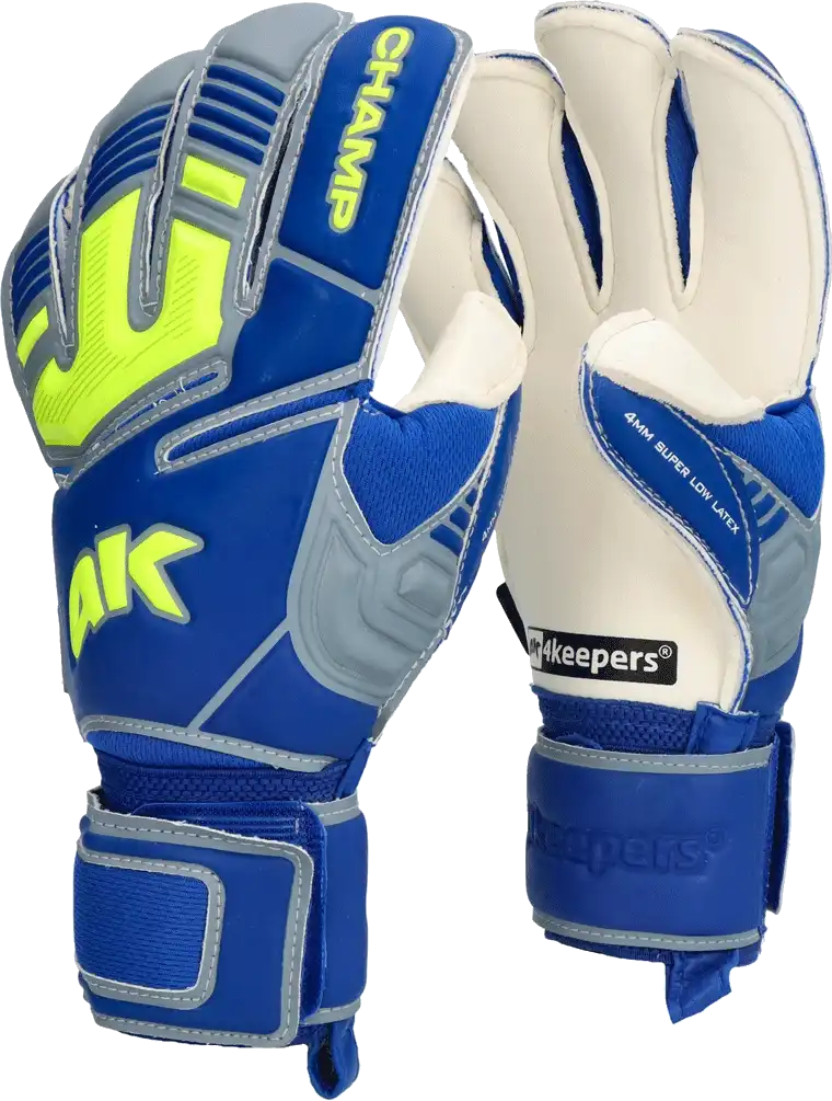 Dětské brankářské rukavice 4keepers Champ VII HB modré