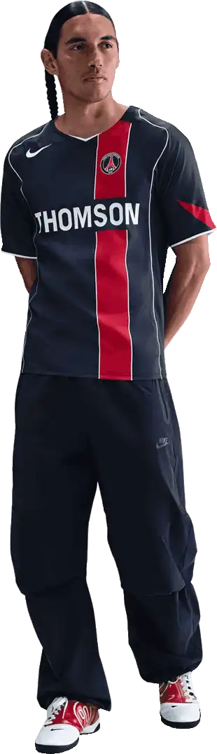 Pánský domácí retro dres Nike PSG 2004 Total 90 Reissue modrý