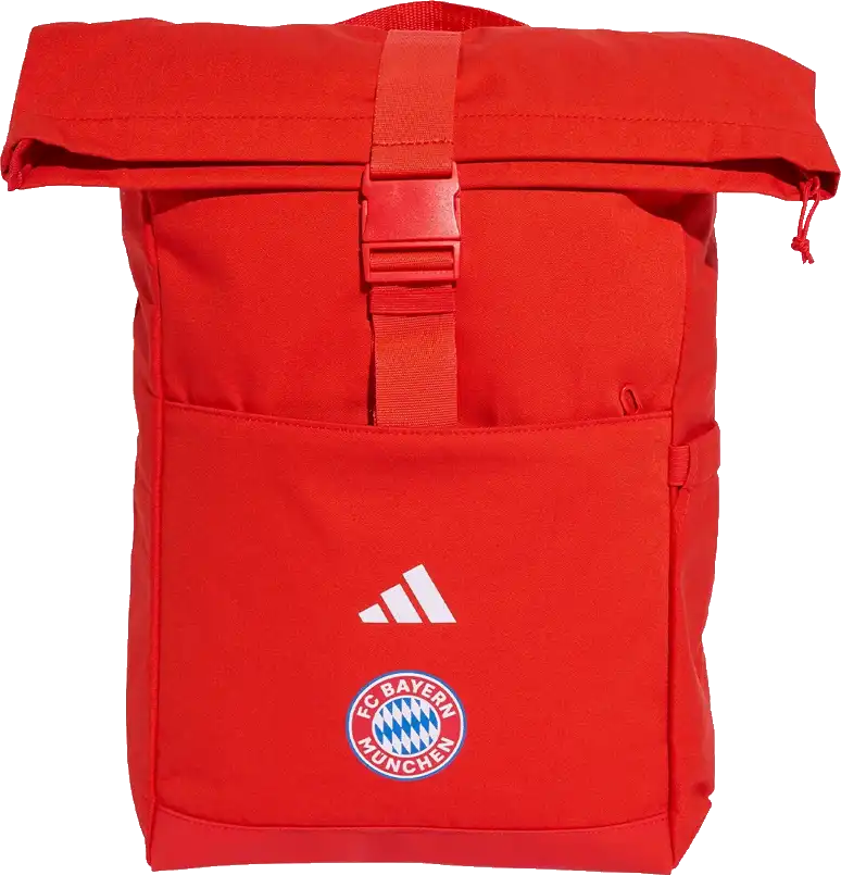 Unisex batoh Adidas FC Bayern Mnichov 25/26 červený 26 litrů