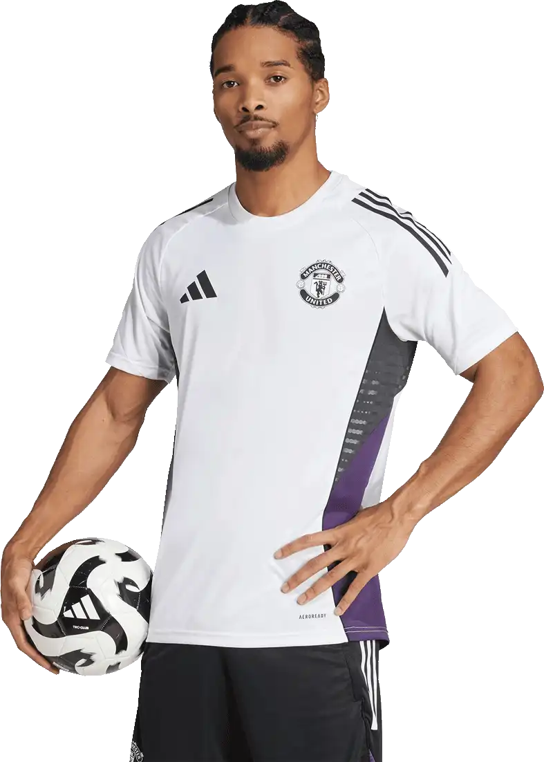 Pánský tréninkový dres Adidas Manchester United 25/26 bílý