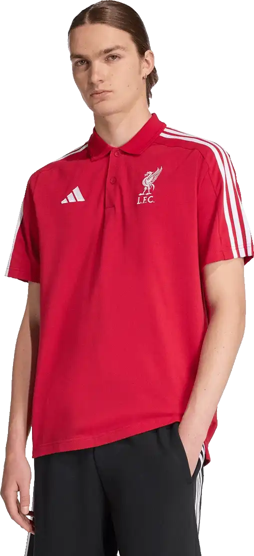Pánská polokošile Adidas Liverpool FC 25/26 DNA Polo červená