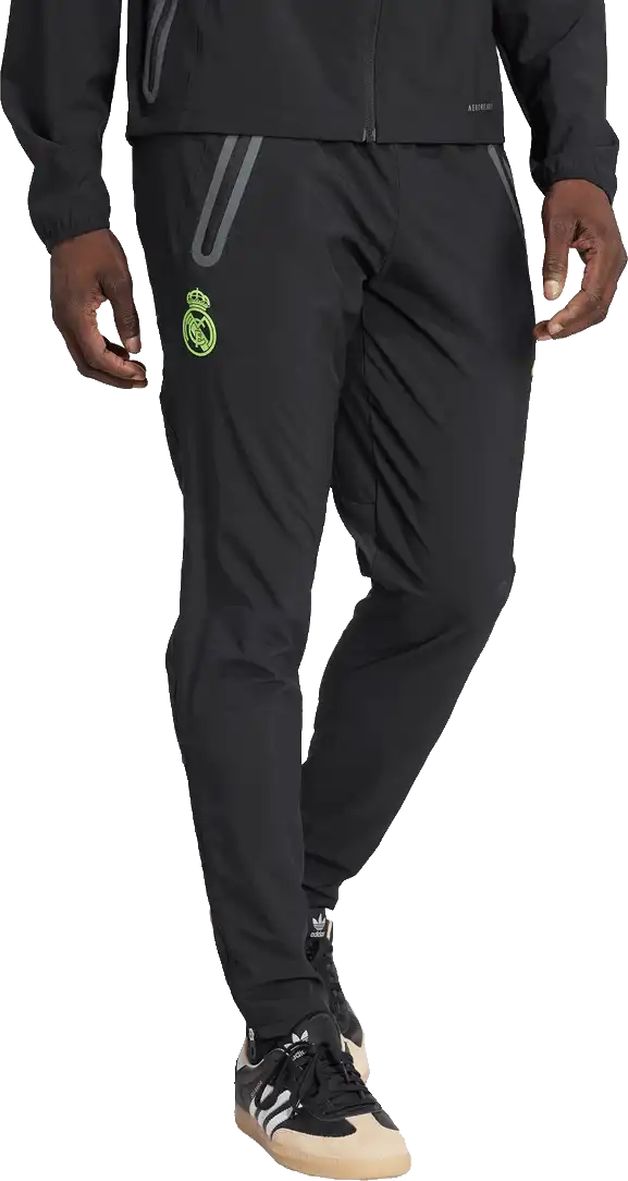 Pánské kalhoty Adidas Real Madrid 25/26 Competition Vis Tech Travel černé