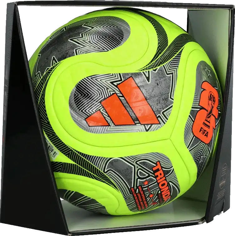 Fotbalový míč Adidas Trionda World Cup 2026 Pro Winter velikost 5 žlutý