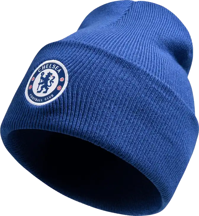 Unisex zimní čepice Nike Chelsea FC 25/26 Peak modrá